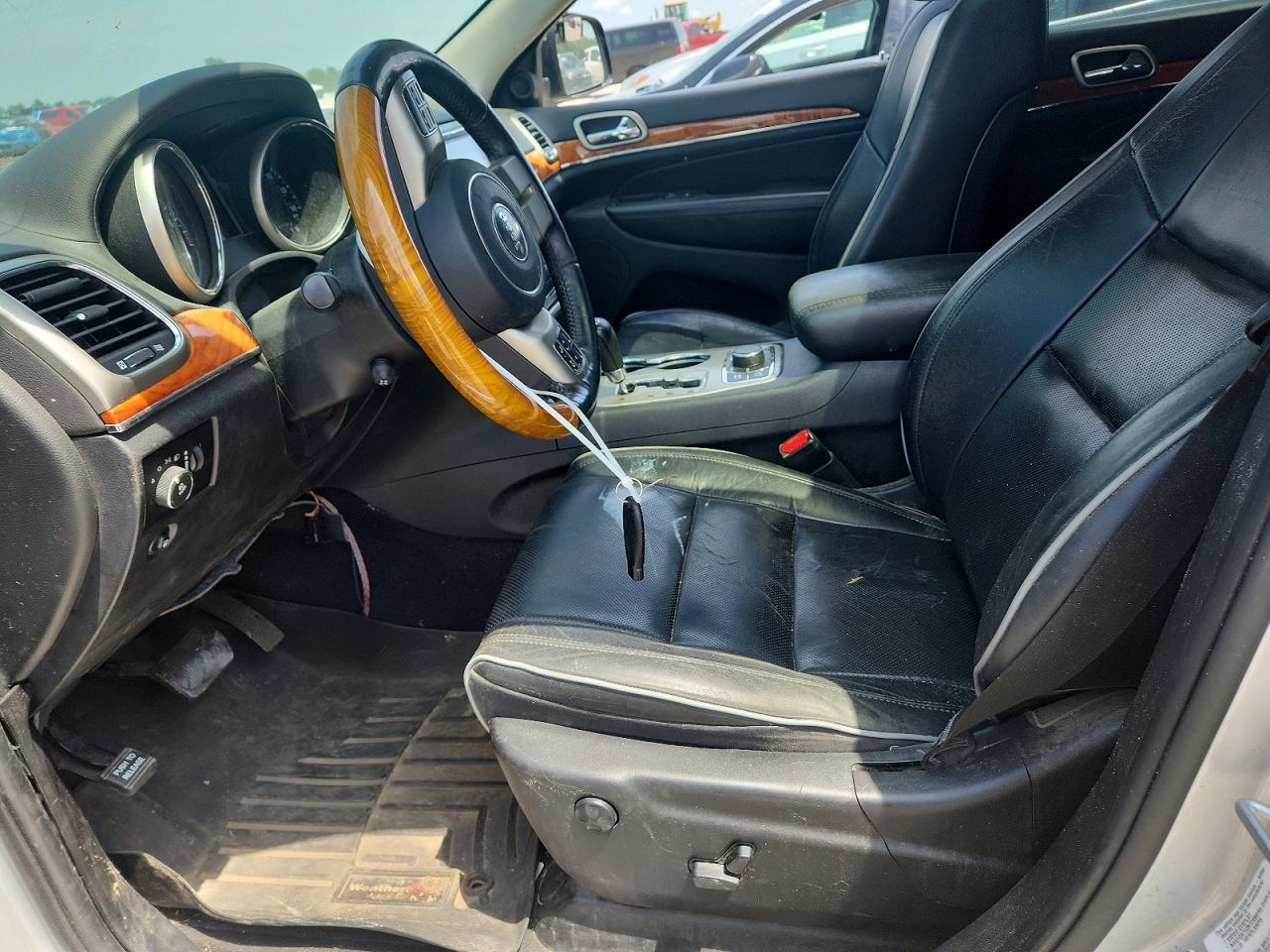 2012 Jeep Grand Cherokee Overland Gray vin: 1C4RJFCG8CC114881