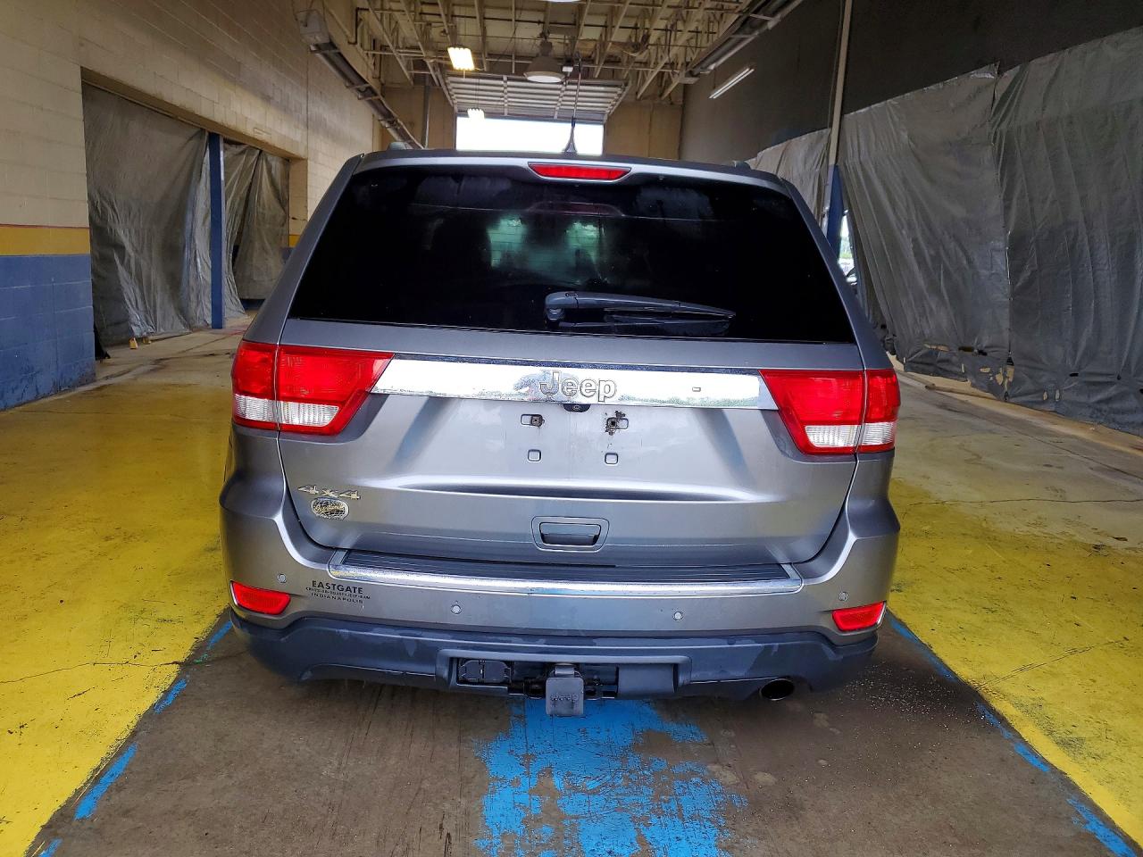 2012 Jeep Grand Cherokee Overland Gray vin: 1C4RJFCG8CC169329