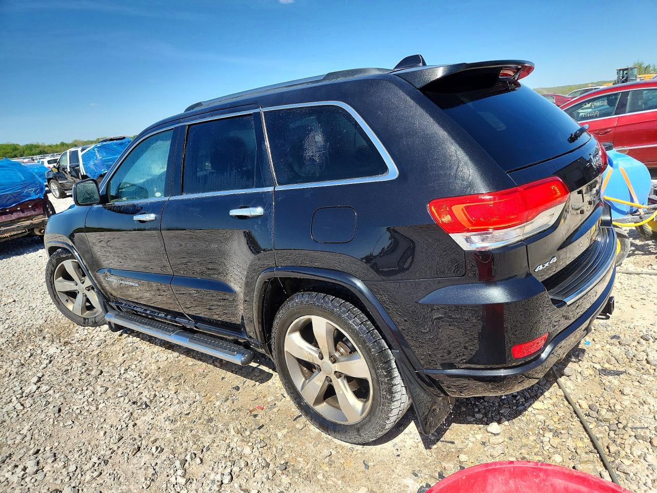 2014 Jeep Grand Cherokee Overland Black vin: 1C4RJFCG8EC126841