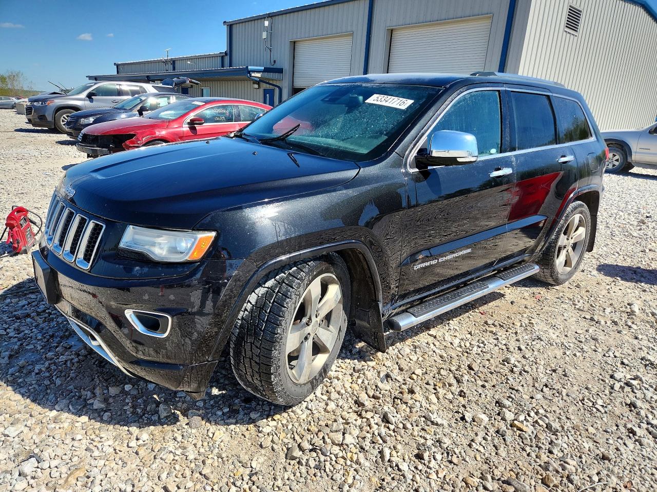 2014 Jeep Grand Cherokee Overland Черный vin: 1C4RJFCG8EC126841