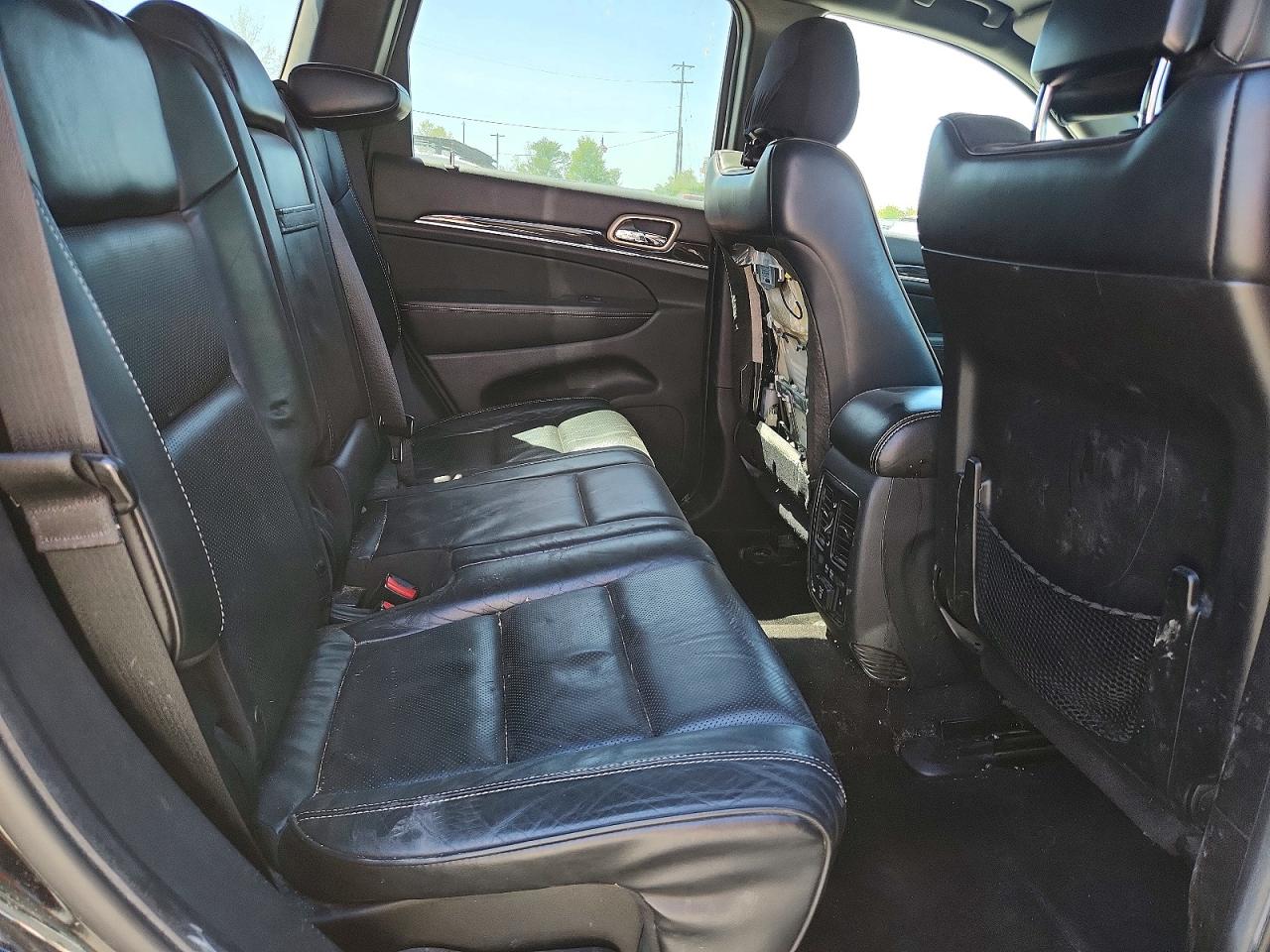 2014 Jeep Grand Cherokee Overland Black vin: 1C4RJFCG8EC126841