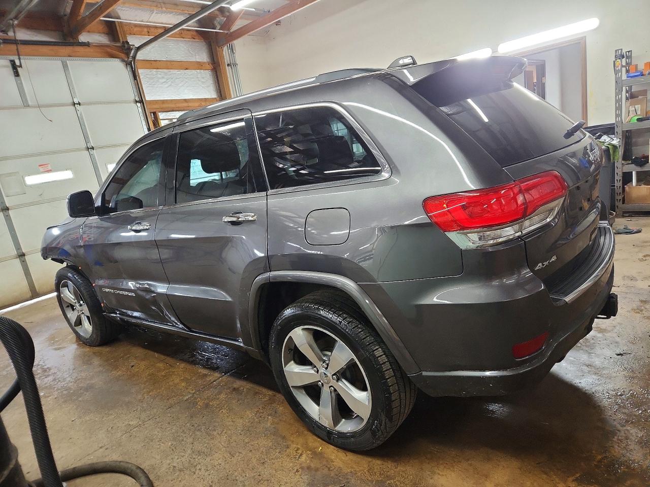 2014 Jeep Grand Cherokee Overland Gray vin: 1C4RJFCG8EC134793