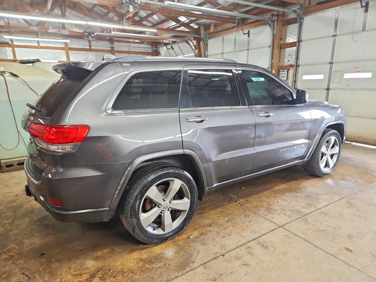 2014 Jeep Grand Cherokee Overland Gray vin: 1C4RJFCG8EC134793