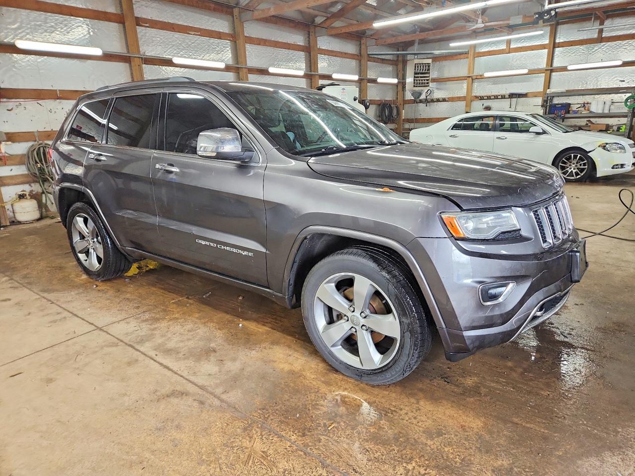 2014 Jeep Grand Cherokee Overland Gray vin: 1C4RJFCG8EC134793