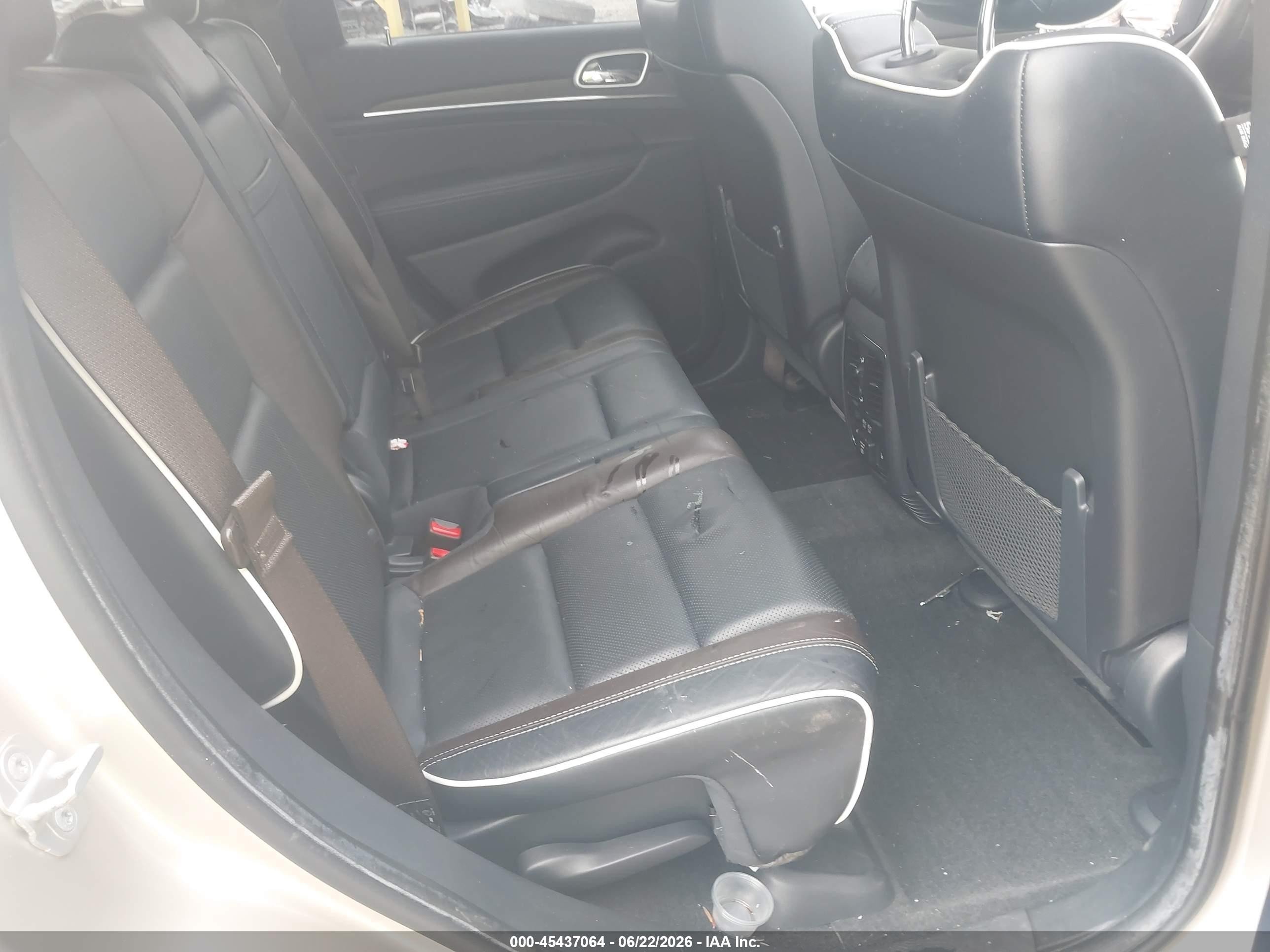 2014 Jeep Grand Cherokee Overland Желто-коричневый vin: 1C4RJFCG8EC152985