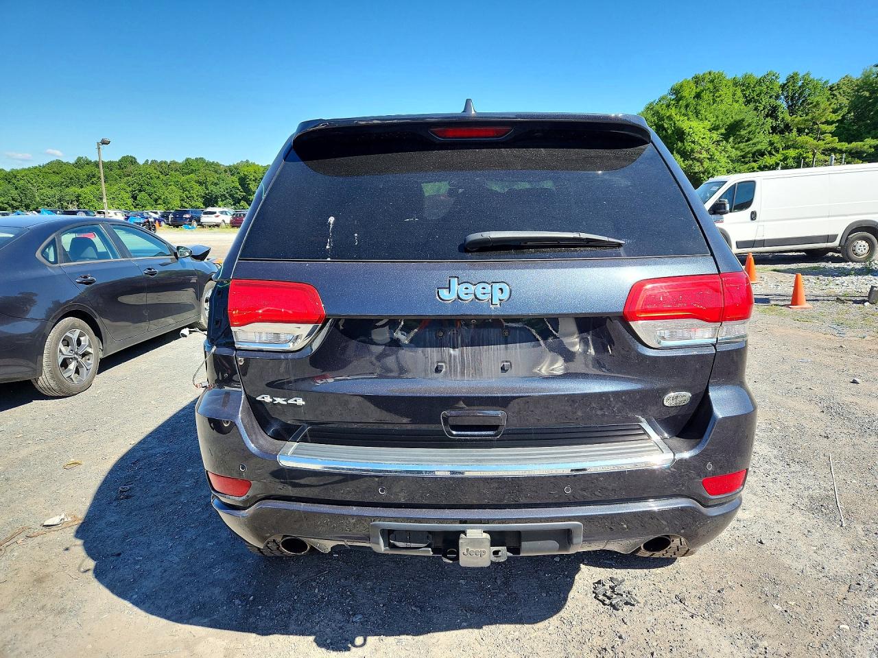 2014 Jeep Grand Cherokee Overland Black vin: 1C4RJFCG8EC162075