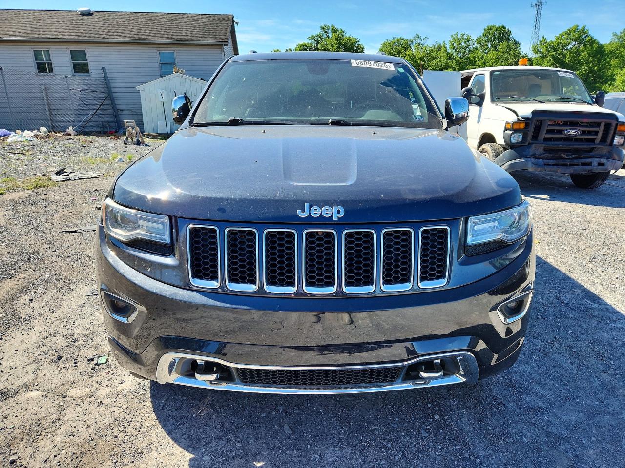 2014 Jeep Grand Cherokee Overland Black vin: 1C4RJFCG8EC162075