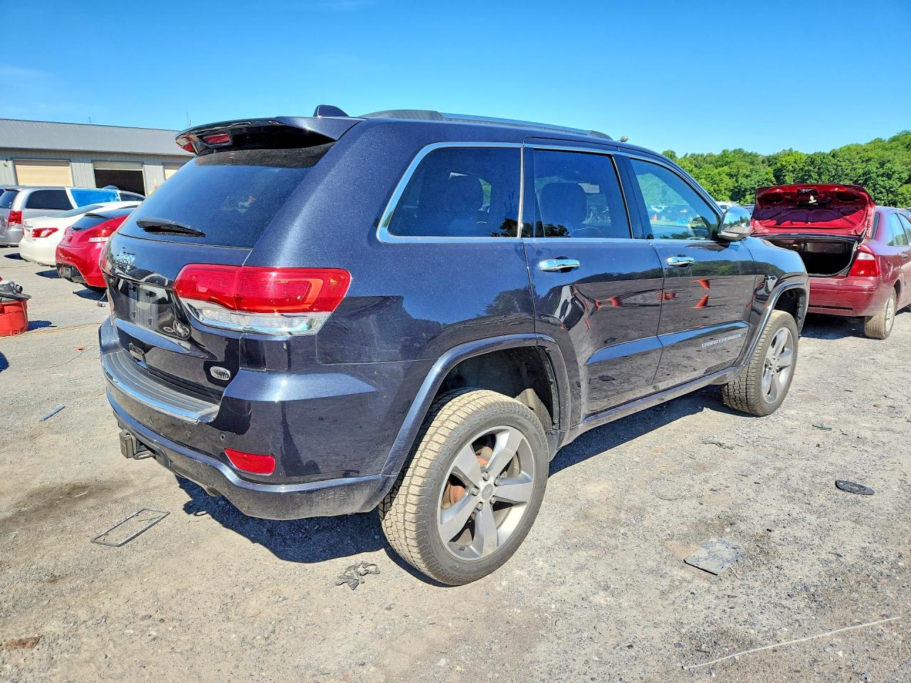 2014 Jeep Grand Cherokee Overland Black vin: 1C4RJFCG8EC162075