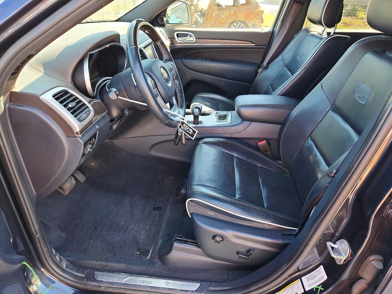 2014 Jeep Grand Cherokee Overland Black vin: 1C4RJFCG8EC162075