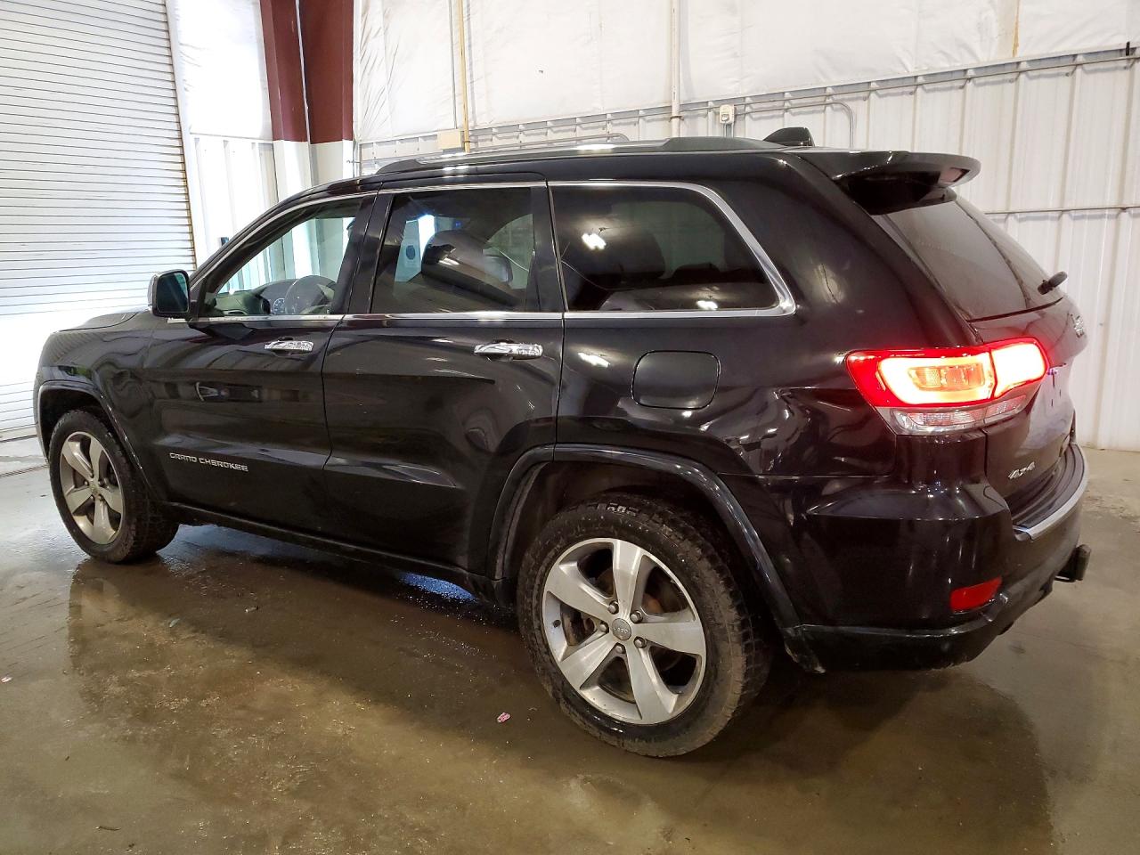 2014 Jeep Grand Cherokee Overland Black vin: 1C4RJFCG8EC201070
