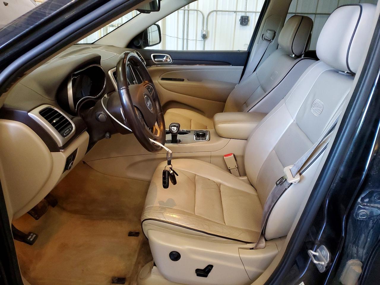 2014 Jeep Grand Cherokee Overland Black vin: 1C4RJFCG8EC201070