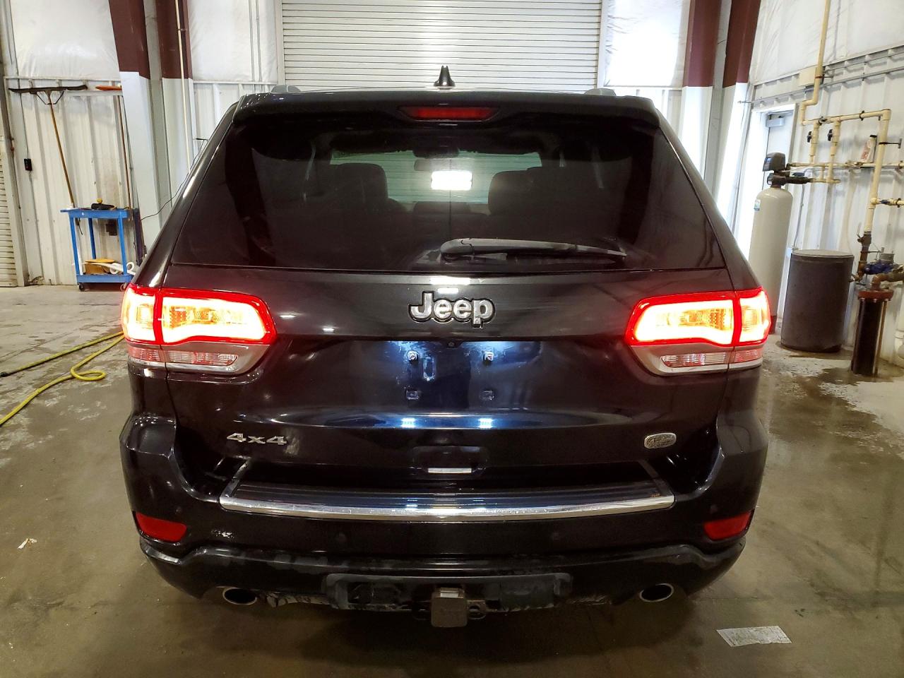 2014 Jeep Grand Cherokee Overland Black vin: 1C4RJFCG8EC201070
