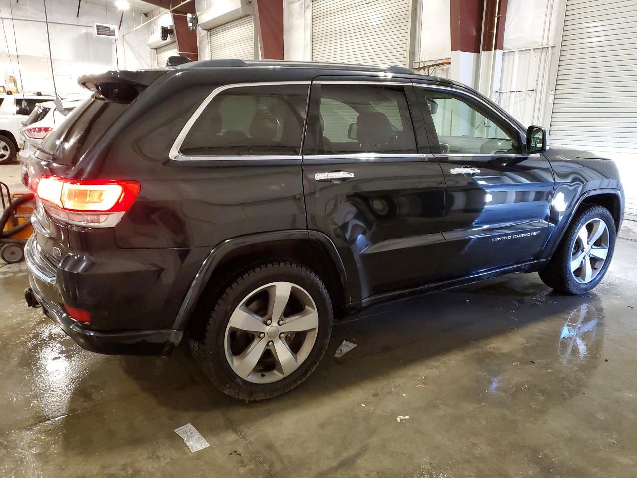 2014 Jeep Grand Cherokee Overland Black vin: 1C4RJFCG8EC201070