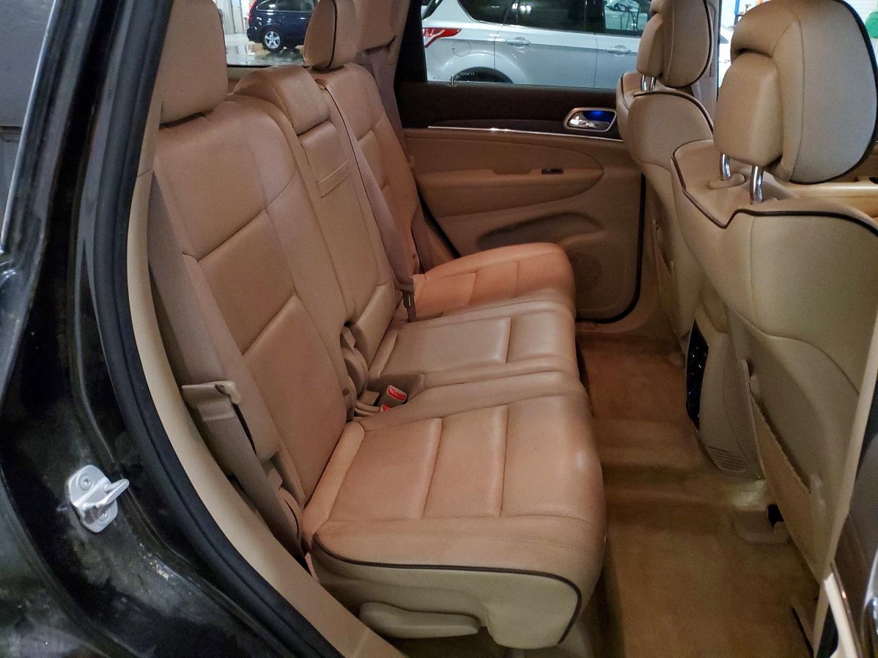 2014 Jeep Grand Cherokee Overland Black vin: 1C4RJFCG8EC201070