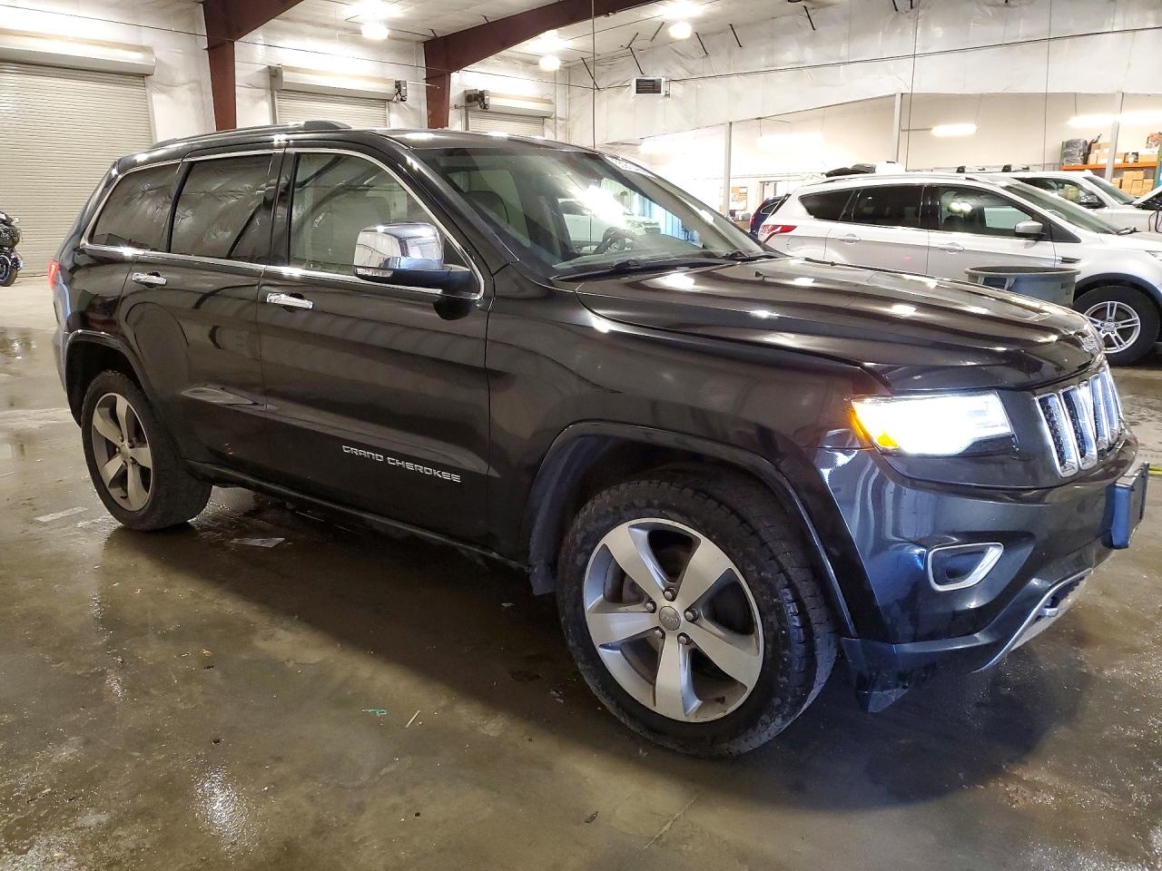 2014 Jeep Grand Cherokee Overland Black vin: 1C4RJFCG8EC201070