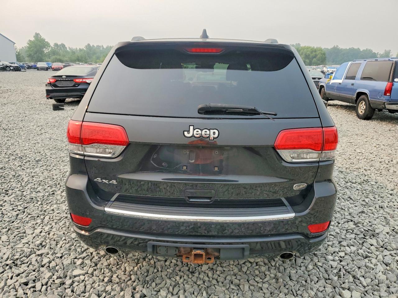 2014 Jeep Grand Cherokee Overland Black vin: 1C4RJFCG8EC289540