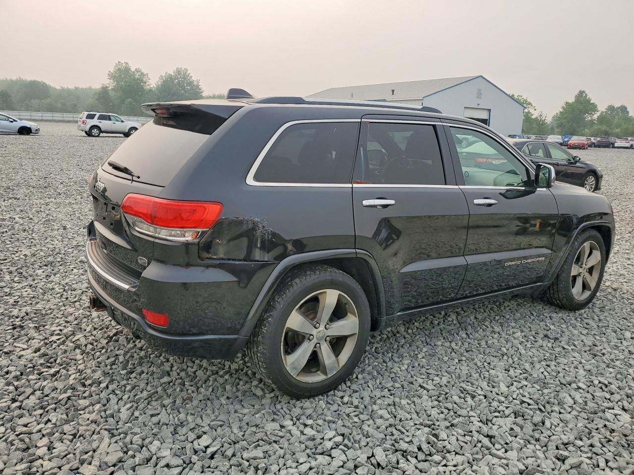 2014 Jeep Grand Cherokee Overland Black vin: 1C4RJFCG8EC289540