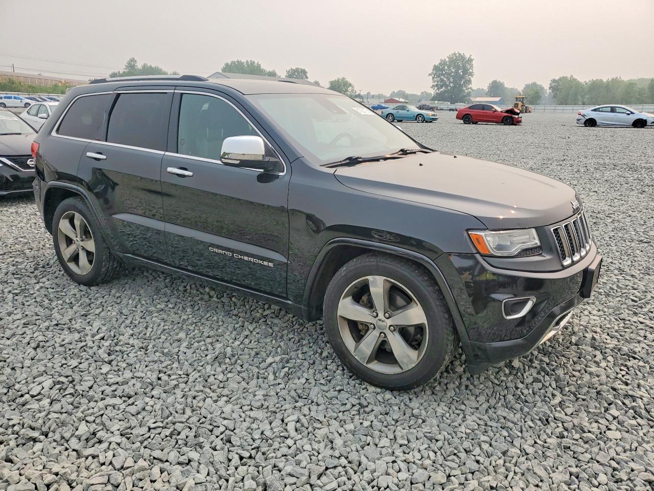2014 Jeep Grand Cherokee Overland Black vin: 1C4RJFCG8EC289540