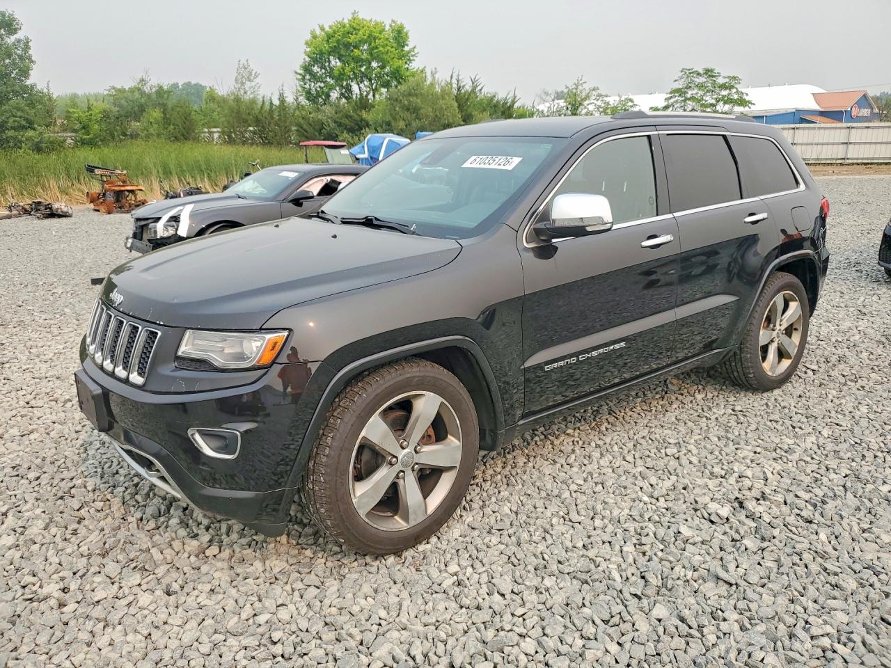 2014 Jeep Grand Cherokee Overland Черный vin: 1C4RJFCG8EC289540
