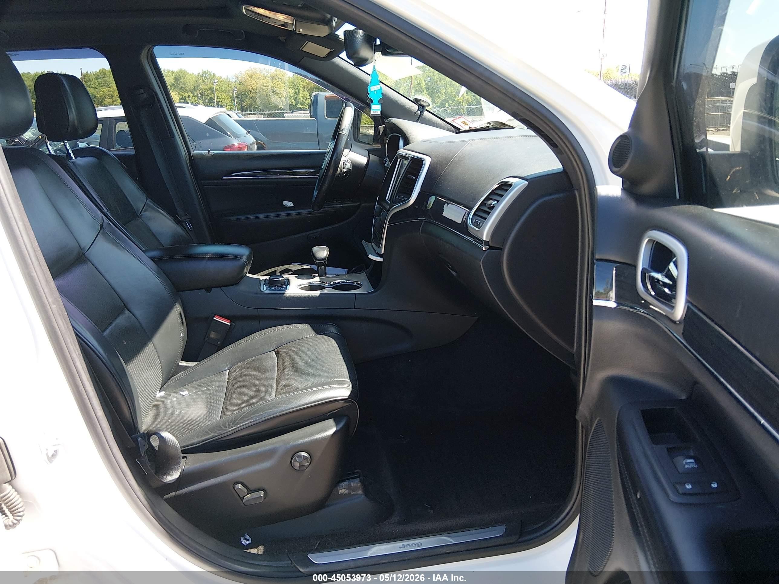 2015 Jeep Grand Cherokee High Altitude White vin: 1C4RJFCG8FC225595