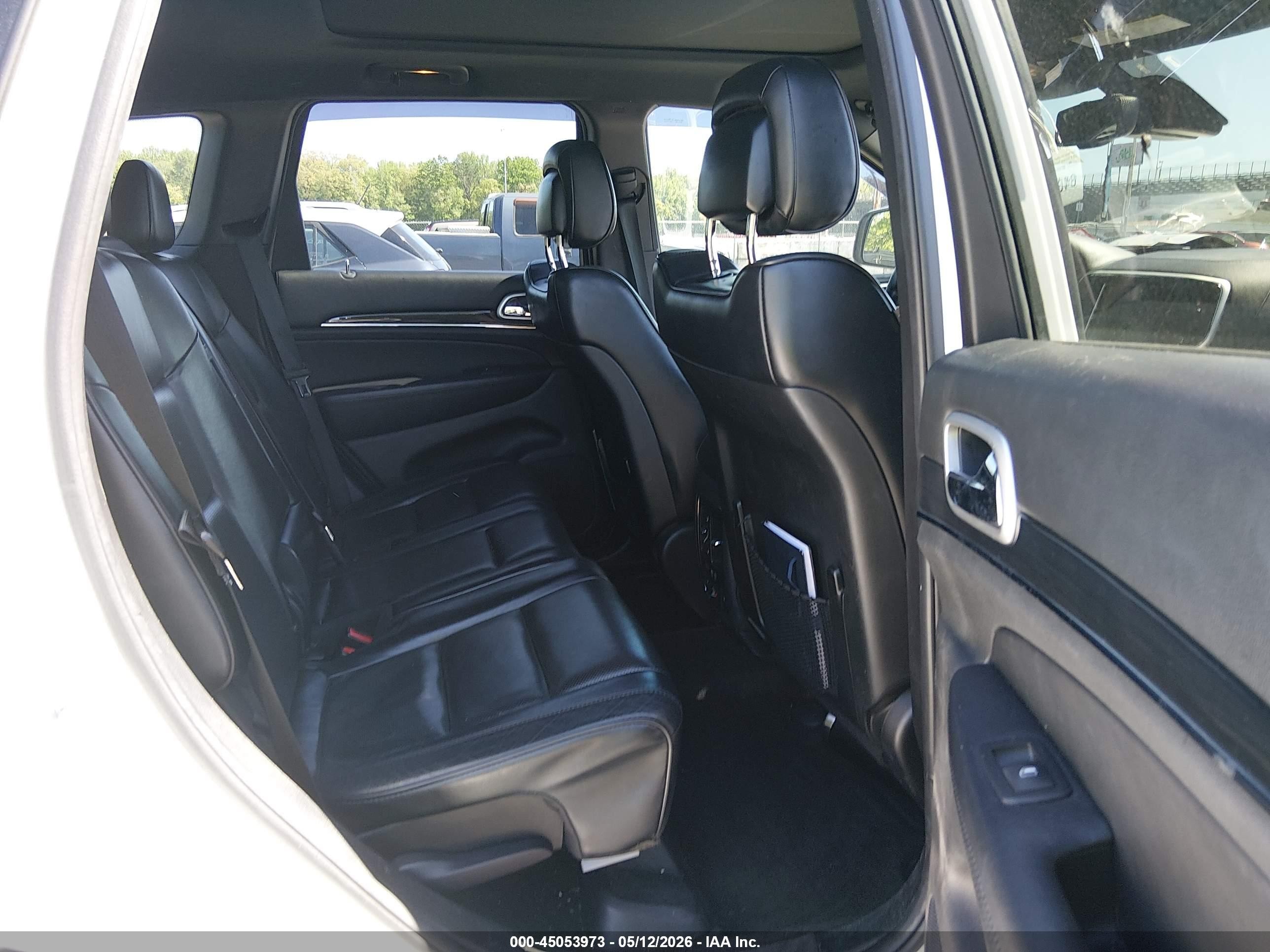 2015 Jeep Grand Cherokee High Altitude White vin: 1C4RJFCG8FC225595