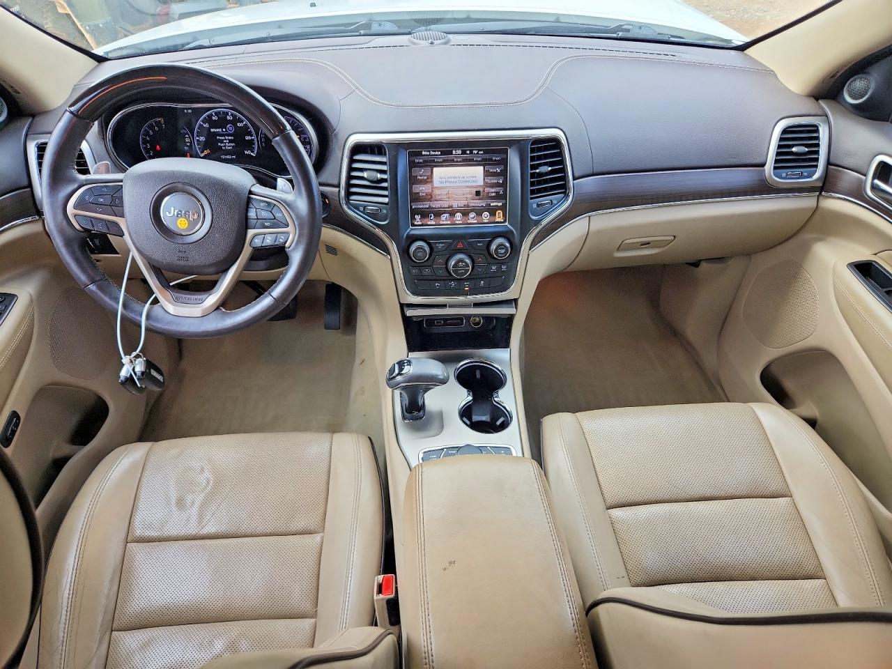 2015 Jeep Cher 4d Ltd White vin: 1C4RJFCG8FC606301