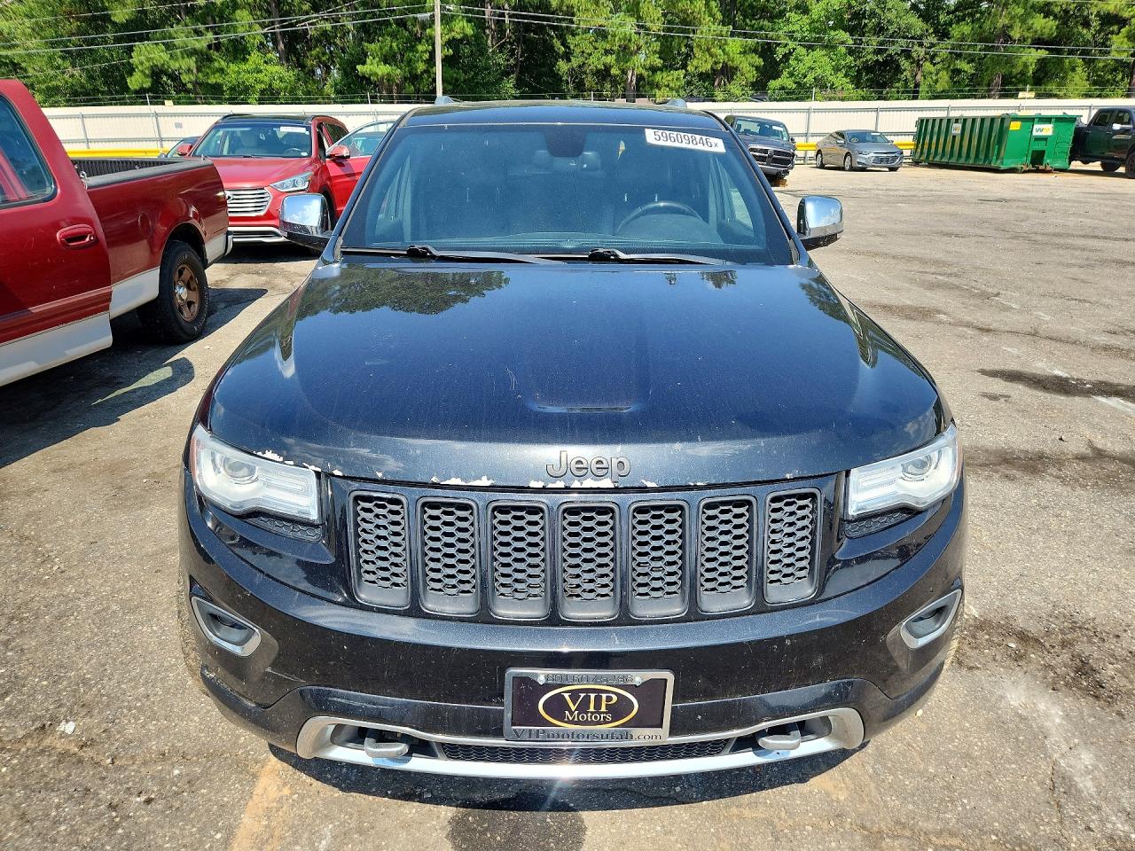 2015 Jeep Grand Cherokee Overland Black vin: 1C4RJFCG8FC705782