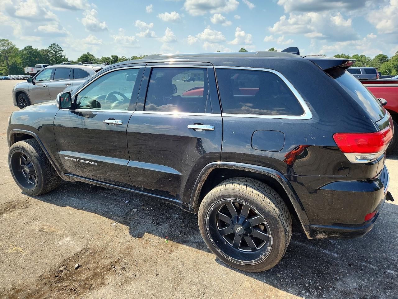 2015 Jeep Grand Cherokee Overland Black vin: 1C4RJFCG8FC705782