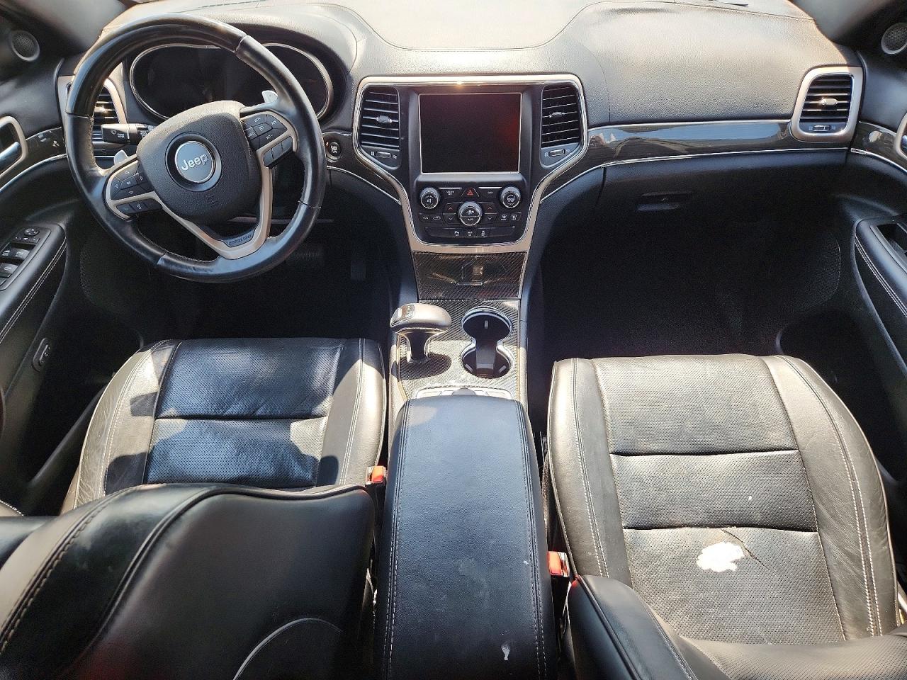 2015 Jeep Grand Cherokee Overland Black vin: 1C4RJFCG8FC705782
