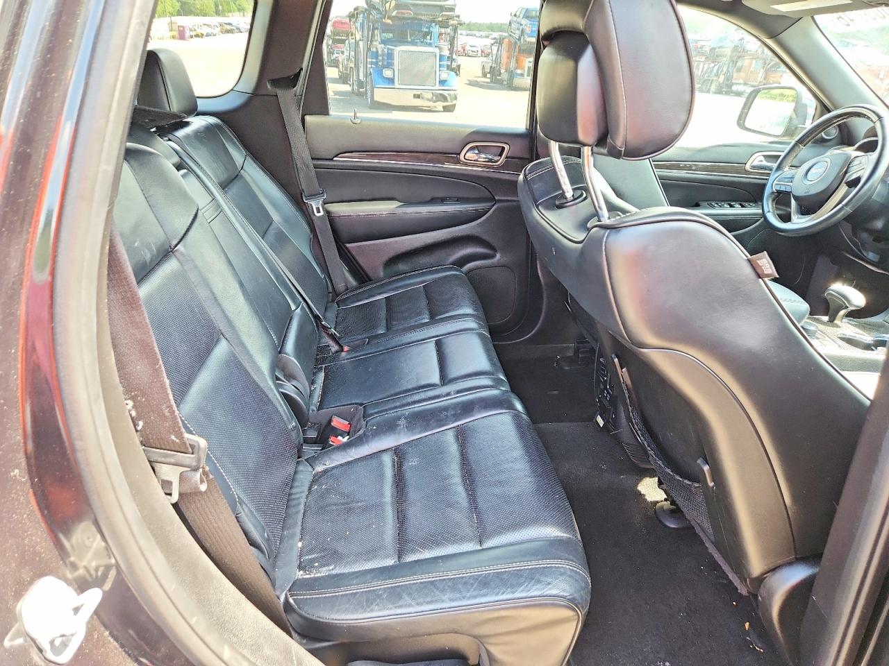 2015 Jeep Grand Cherokee Overland Black vin: 1C4RJFCG8FC705782