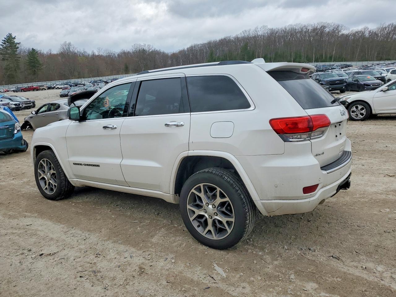 2020 Jeep Grand Cherokee Overland Белый vin: 1C4RJFCG8LC216097