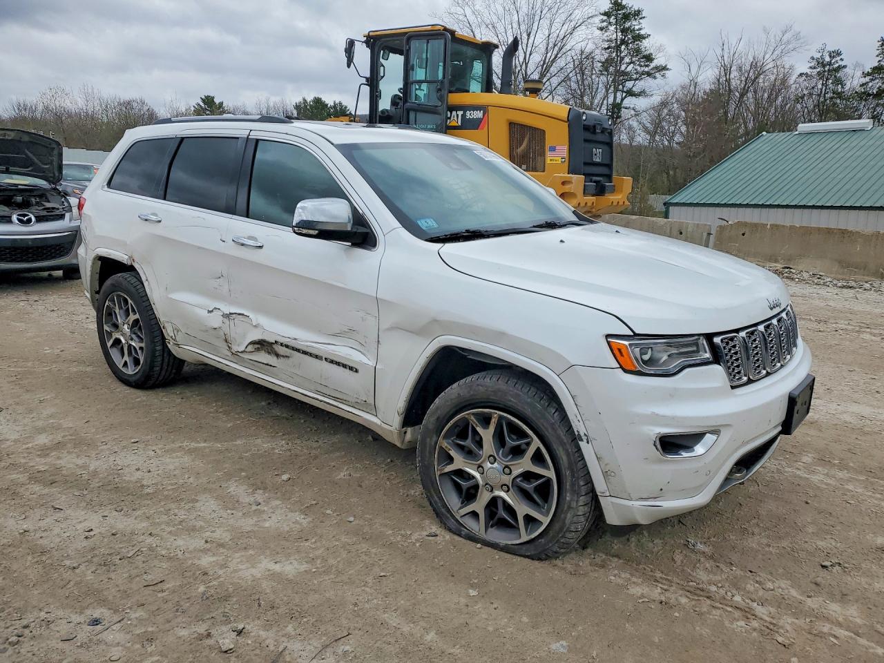 2020 Jeep Grand Cherokee Overland Белый vin: 1C4RJFCG8LC216097