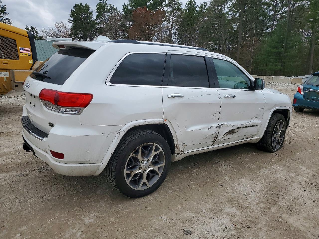 2020 Jeep Grand Cherokee Overland Белый vin: 1C4RJFCG8LC216097