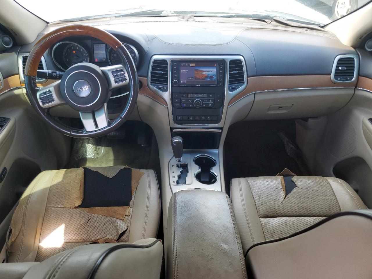 2012 Jeep Grand Cherokee Overland Gray vin: 1C4RJFCG9CC103761