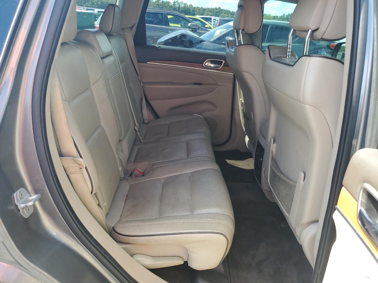 2012 Jeep Grand Cherokee Overland Gray vin: 1C4RJFCG9CC103761