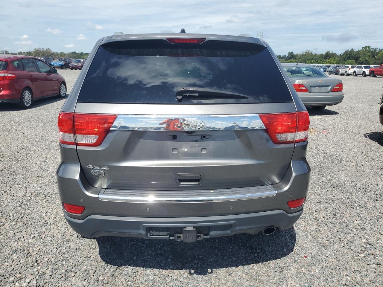 2012 Jeep Grand Cherokee Overland Gray vin: 1C4RJFCG9CC103761