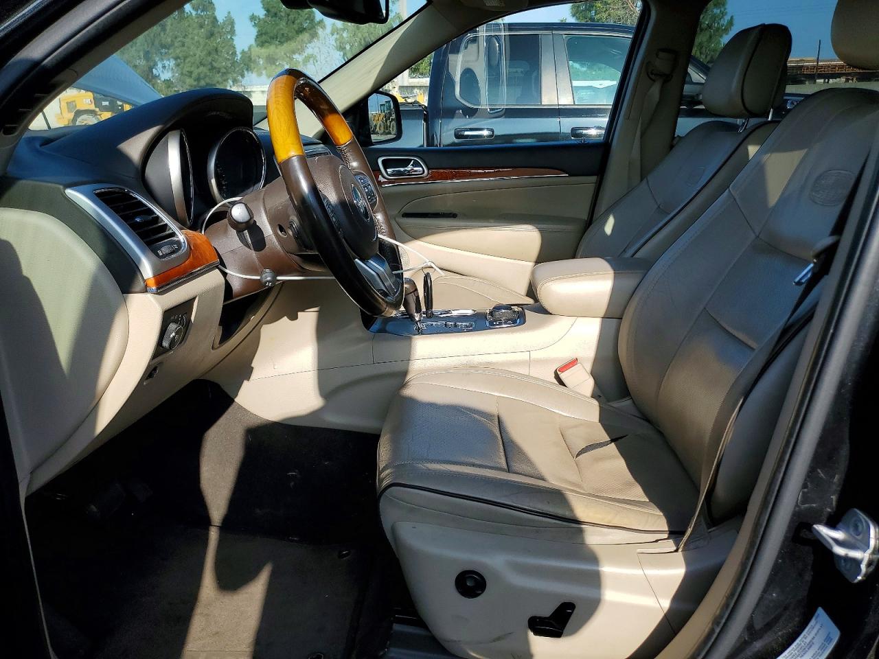 2012 Jeep Grand Cherokee Overland Black vin: 1C4RJFCG9CC200071