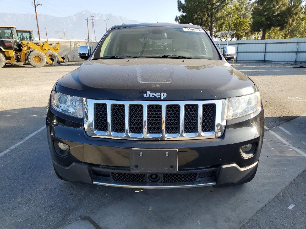 2012 Jeep Grand Cherokee Overland Black vin: 1C4RJFCG9CC200071