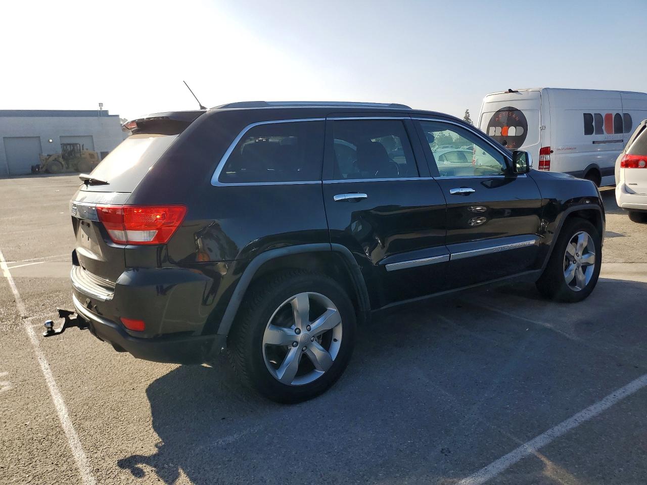 2012 Jeep Grand Cherokee Overland Black vin: 1C4RJFCG9CC200071