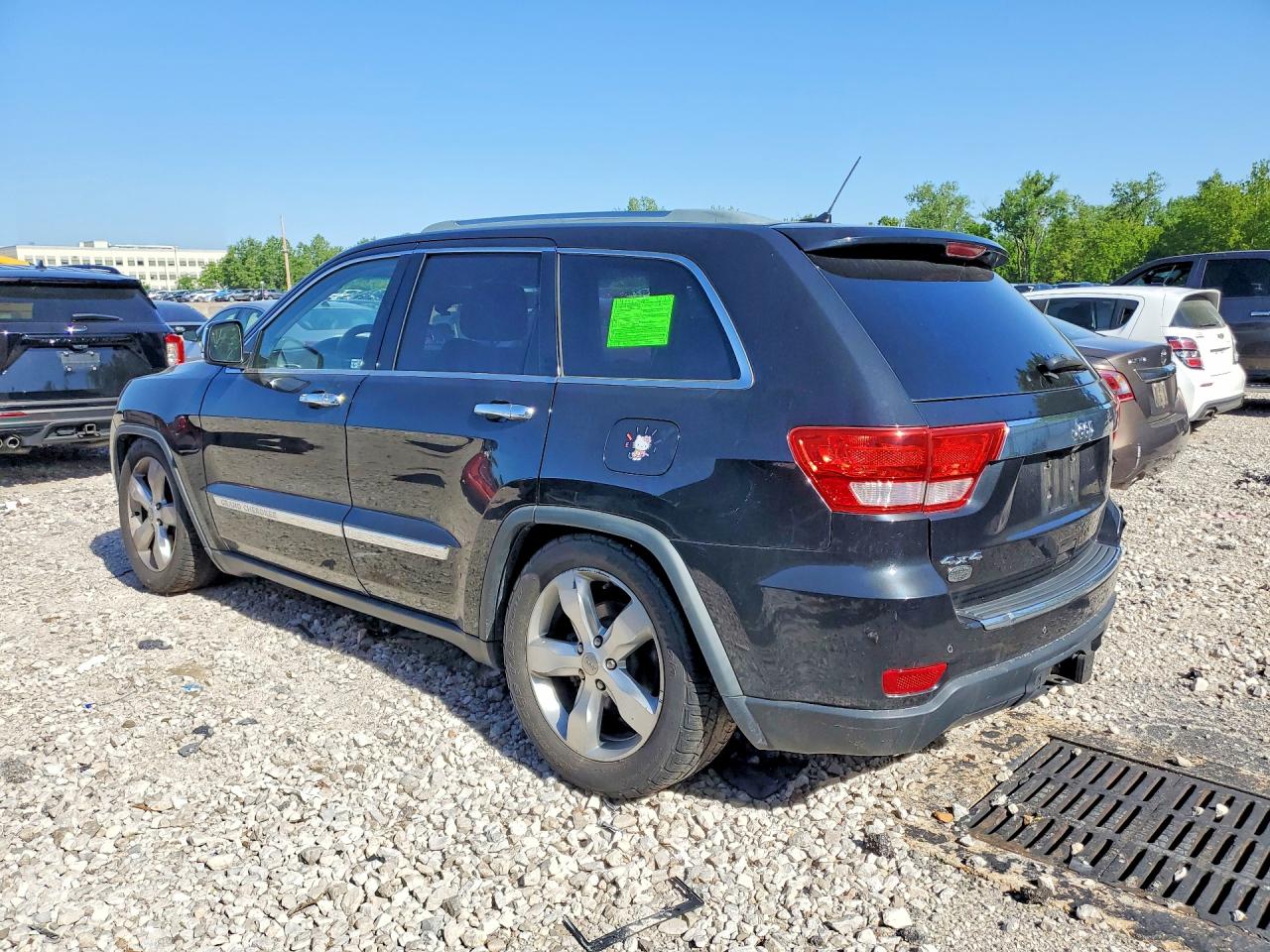 2012 Jeep Grand Cherokee Overland Black vin: 1C4RJFCG9CC239176
