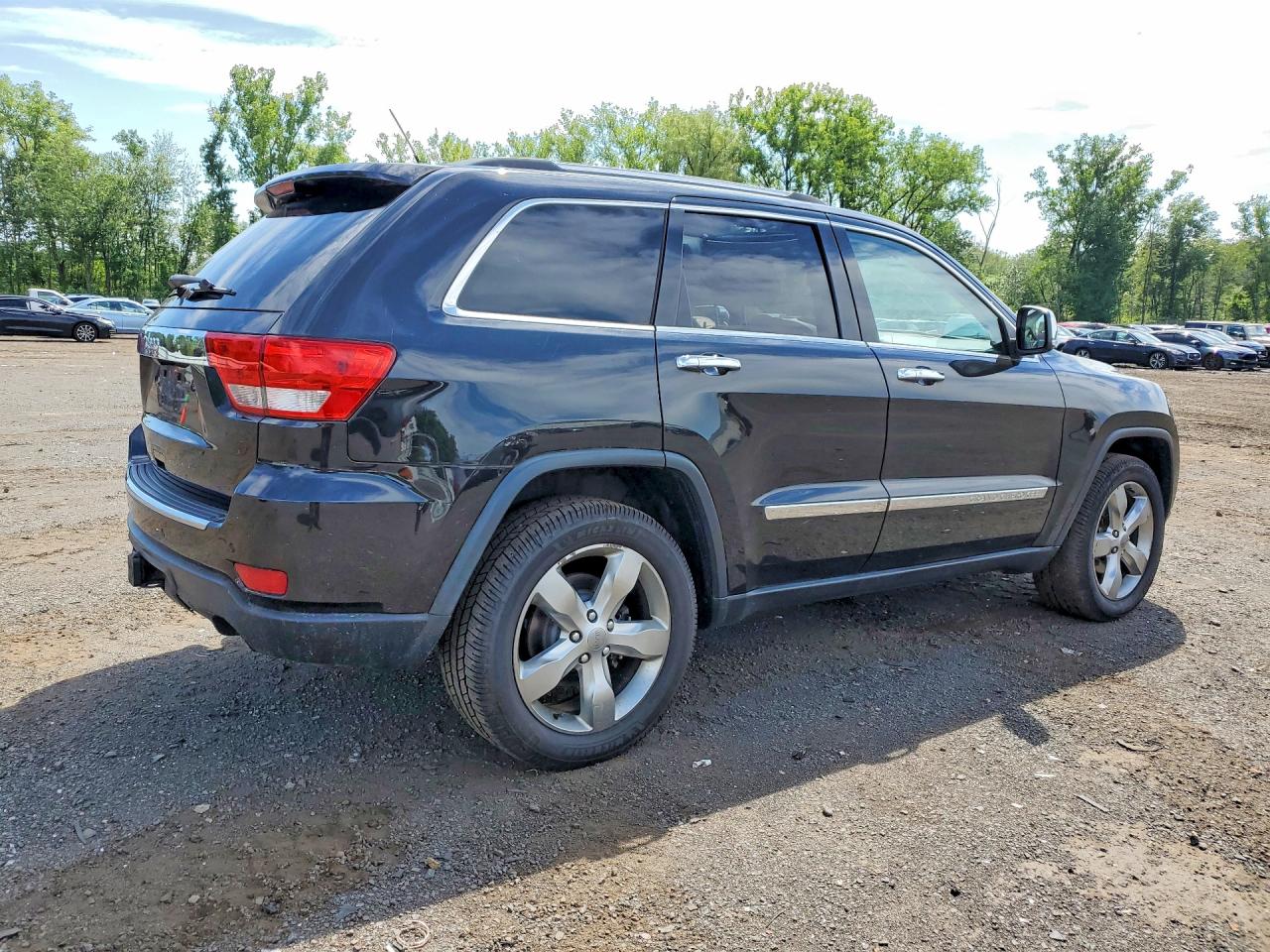 2012 Jeep Grand Cherokee Overland Black vin: 1C4RJFCG9CC279872