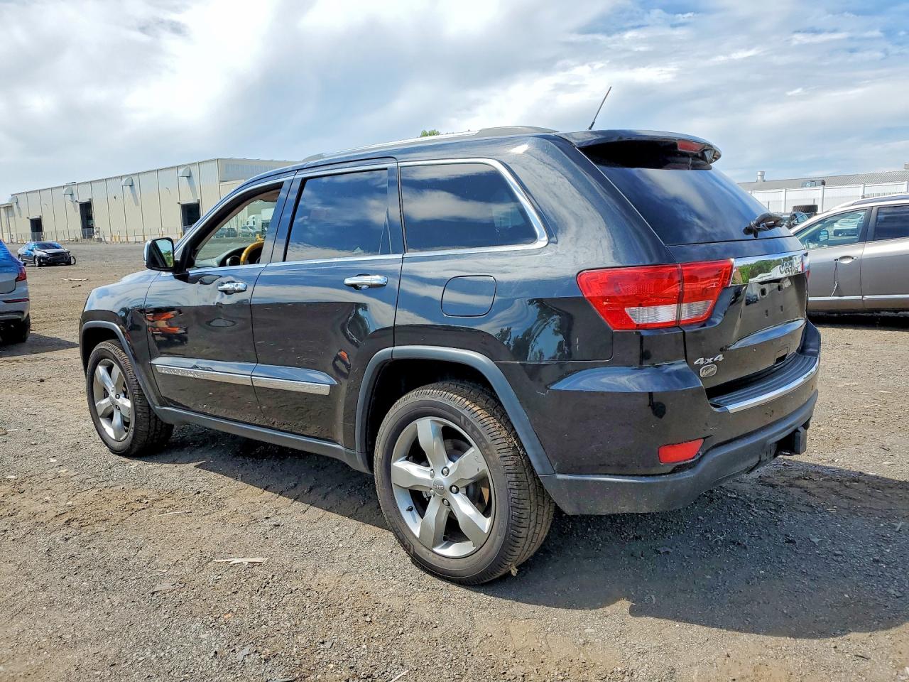 2012 Jeep Grand Cherokee Overland Black vin: 1C4RJFCG9CC279872
