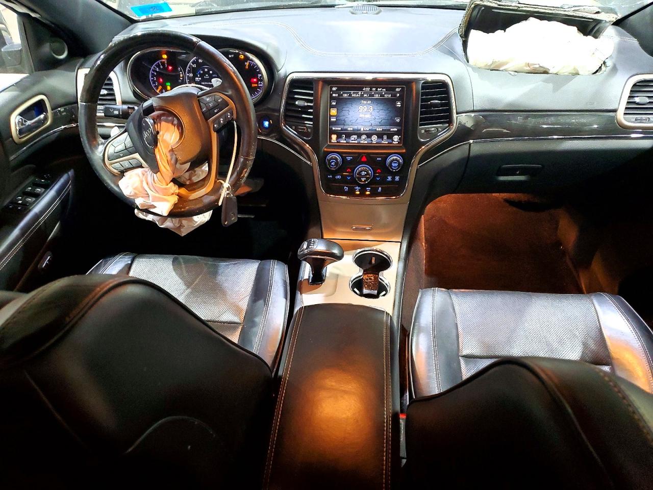 2014 Jeep Grand Cherokee Overland Black vin: 1C4RJFCG9EC129229