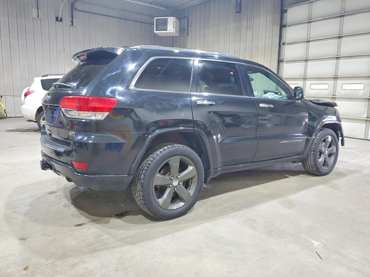 2014 Jeep Grand Cherokee Overland Black vin: 1C4RJFCG9EC129229
