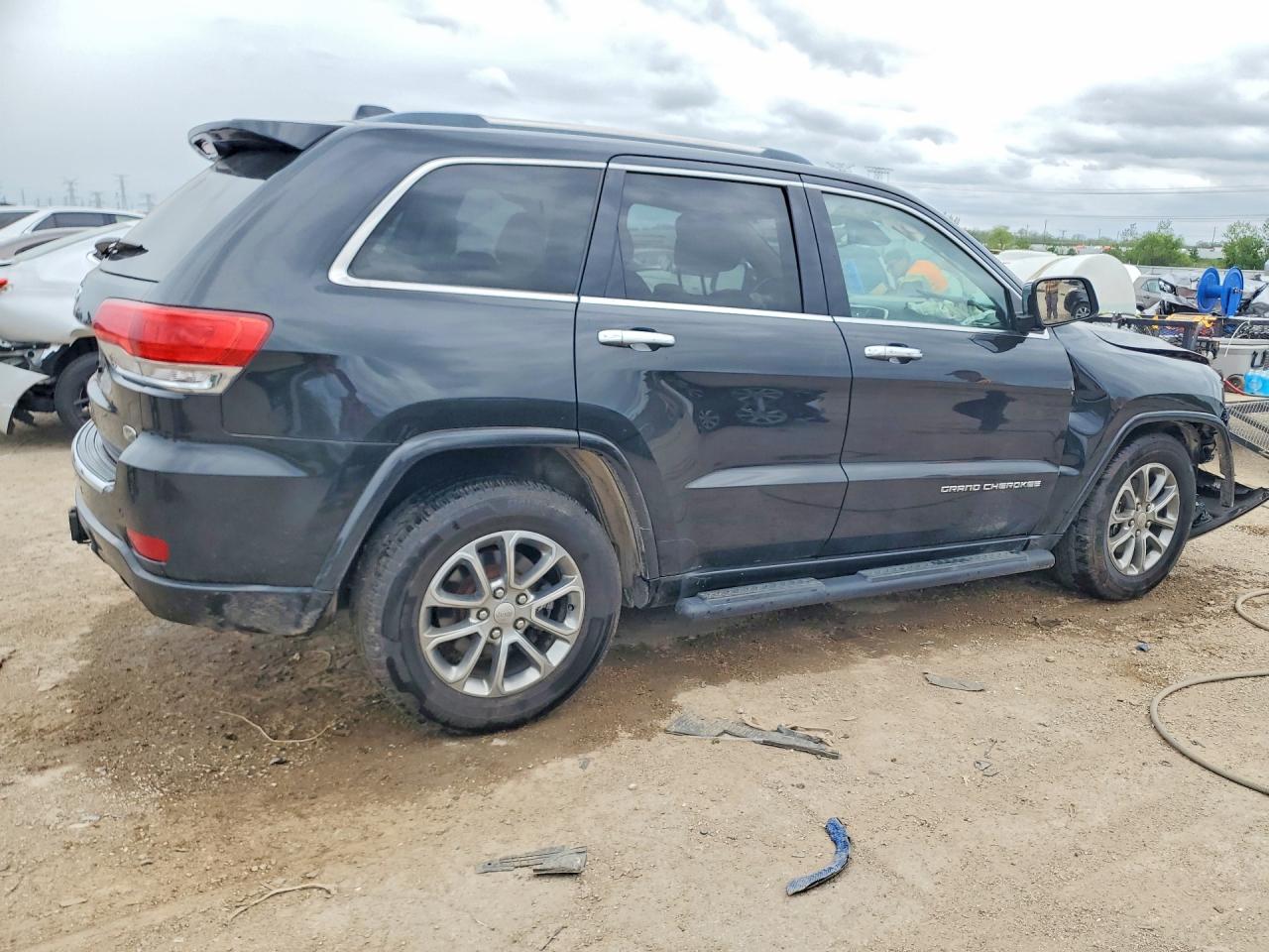 2014 Jeep Grand Cherokee Overland Black vin: 1C4RJFCG9EC510112