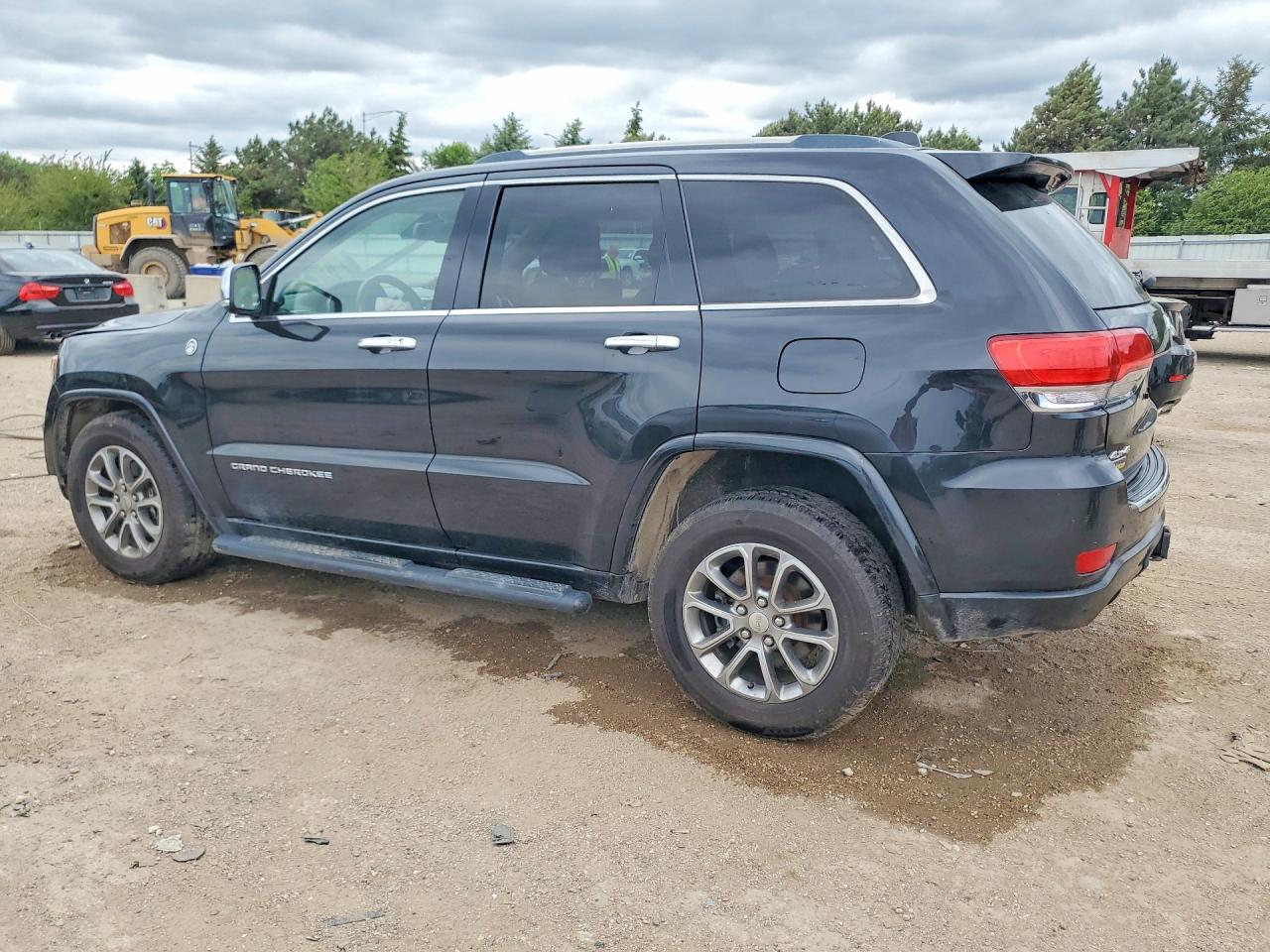 2014 Jeep Grand Cherokee Overland Black vin: 1C4RJFCG9EC510112
