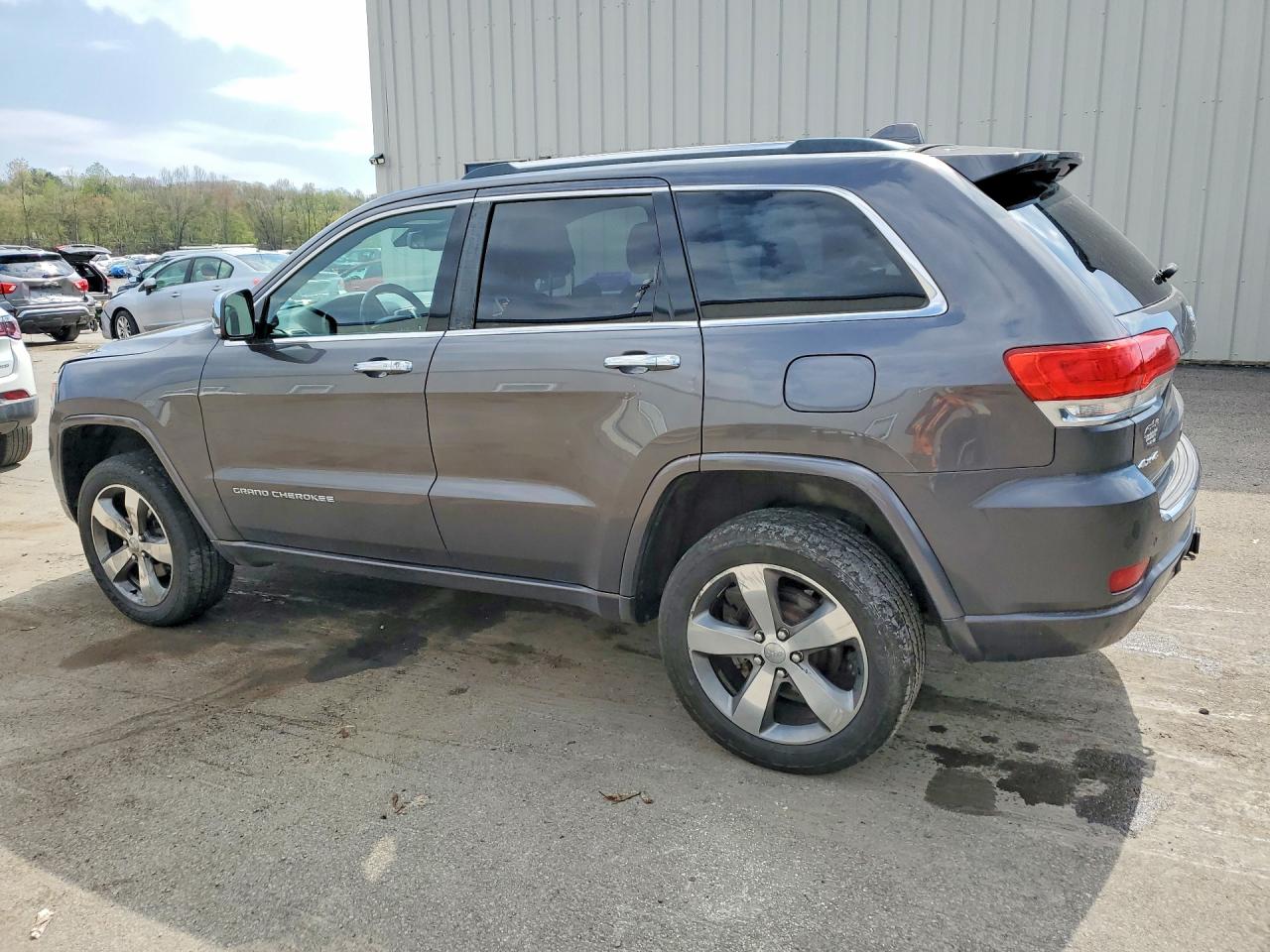 2014 Jeep Grand Cherokee Overland Gray vin: 1C4RJFCG9EC535852