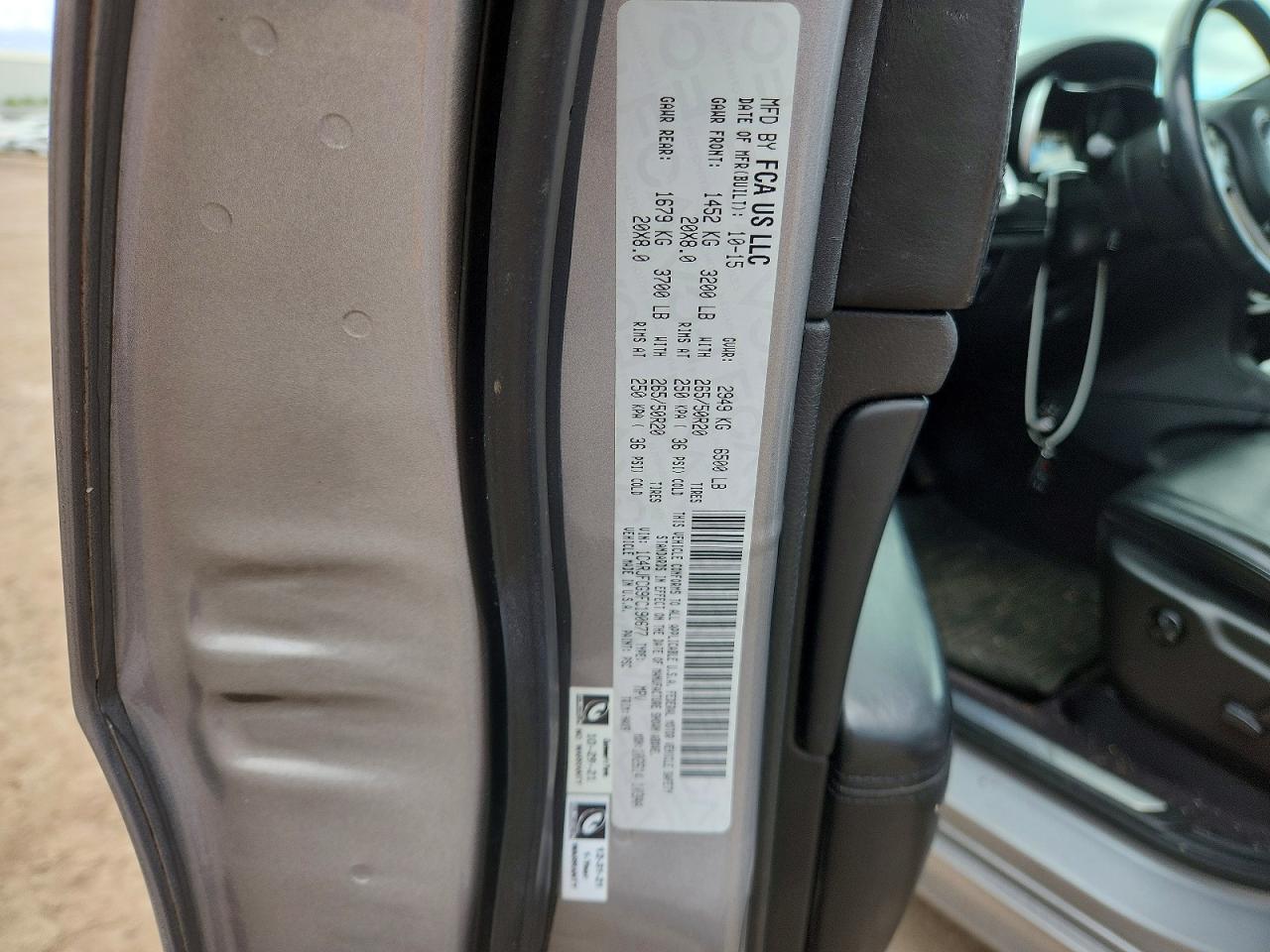 2015 Jeep Grand Cherokee Overland Silver vin: 1C4RJFCG9FC190677