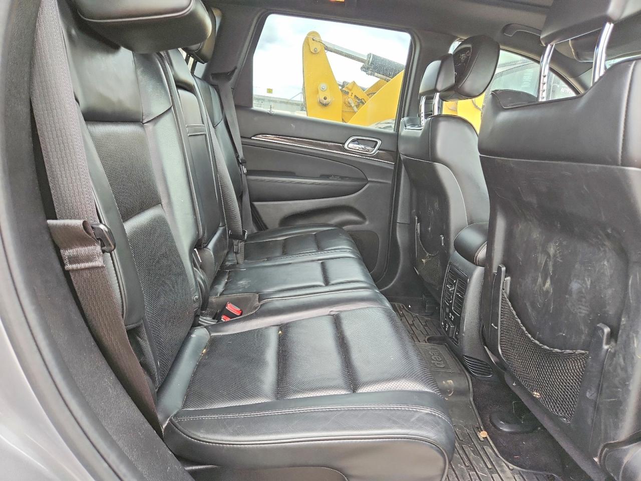 2015 Jeep Grand Cherokee Overland Silver vin: 1C4RJFCG9FC190677
