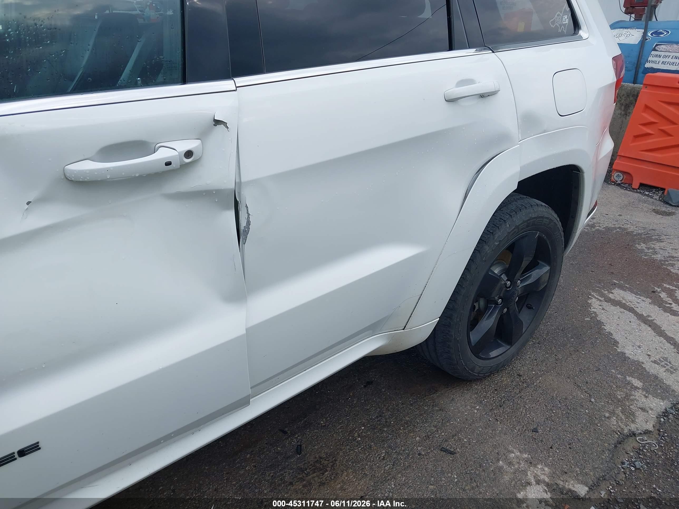 2015 Jeep Grand Cherokee High Altitude White vin: 1C4RJFCG9FC215545